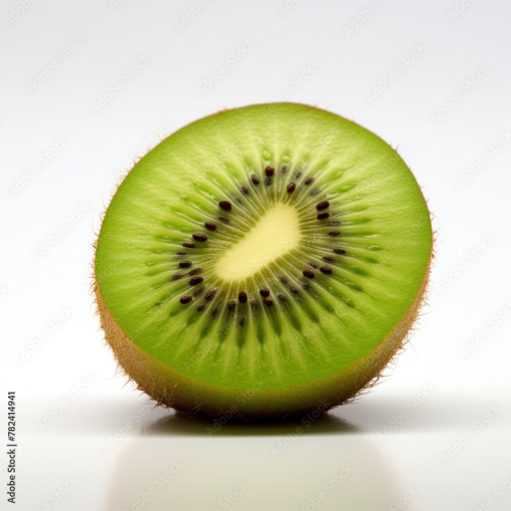 Minimalist Kiwi Fruit Still Life Generative AI Minimalist Kiwi Fruit Still Life Generative AI