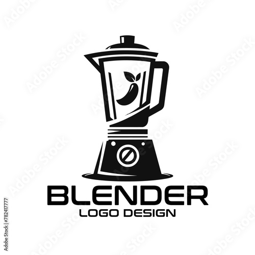 Blender Vector Logo Design photo