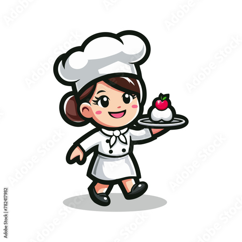 Girl chef