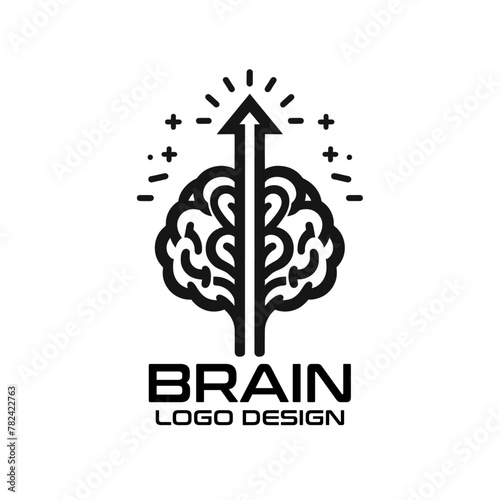 Brain Vector Logo Design