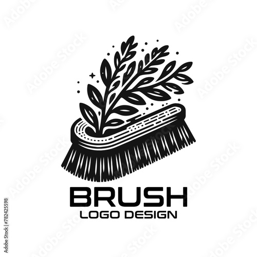 Brush Vector Logo Design
