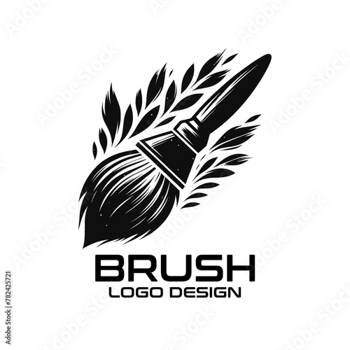 Brush Vector Logo Design