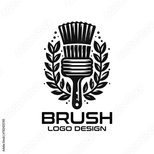 Brush Vector Logo Design