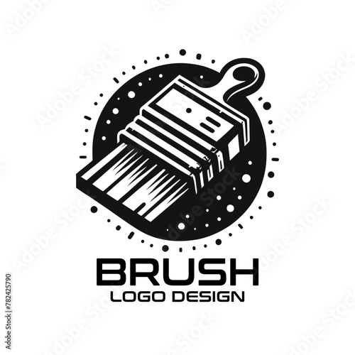 Brush Vector Logo Design