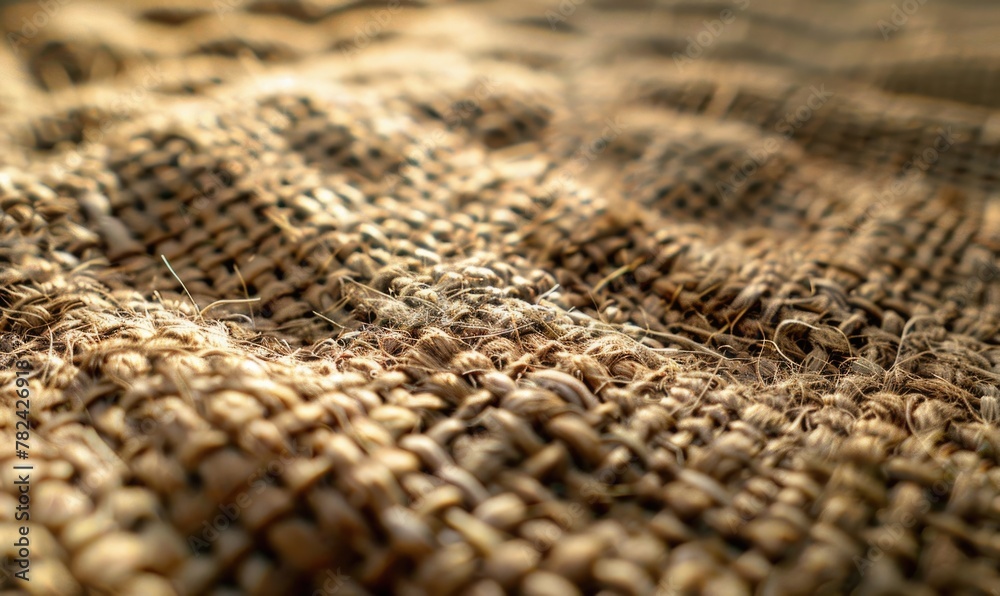 finely woven jute fabric closeup abstract background finely woven jute fabric closeup abstract background