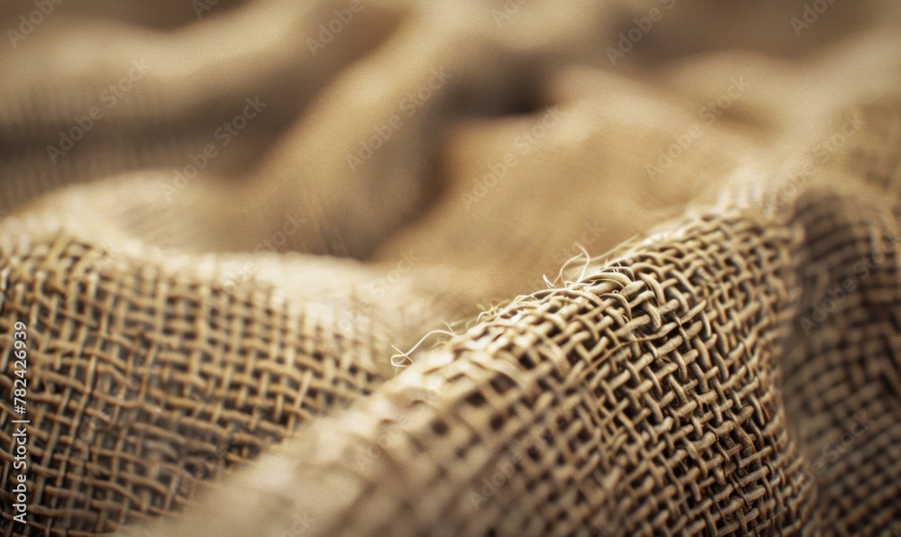 finely woven jute fabric closeup abstract background finely woven jute fabric closeup abstract background