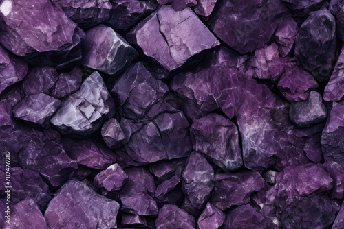 Detailed Ultra-Realistic Purple Granite Background Generative AI