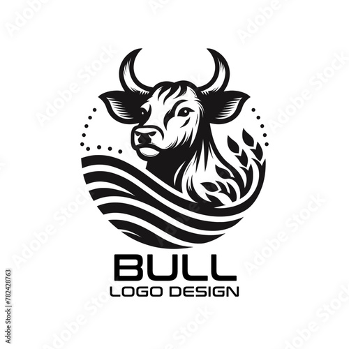 Bull Vector Logo Design