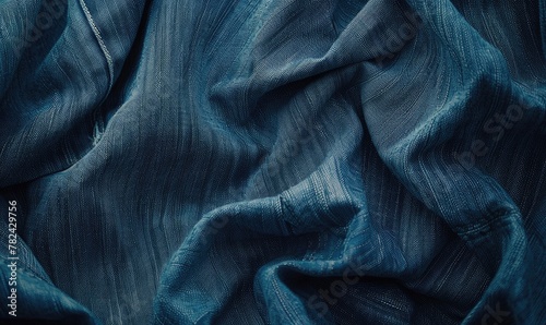 background made of classic blue denim fabric