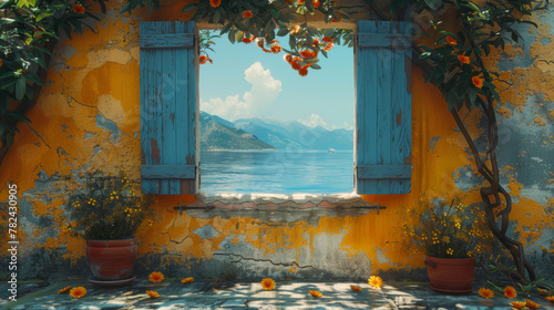 seeview picture from greece travel photo