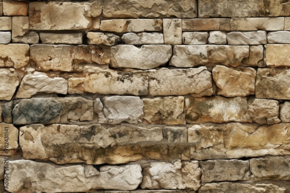 Seamless Egyptian Stone Wall Texture - Background for Design Generative AI Seamless Egyptian Stone Wall Texture - Background for Design Generative AI