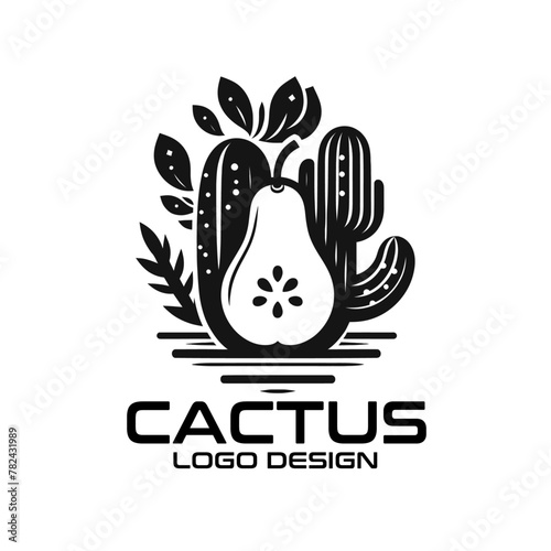 Cactus Vector Logo Design