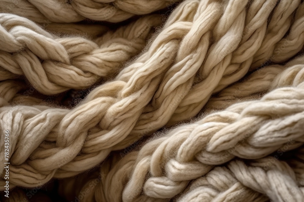 Wool Fiber Texture Generative AI Wool Fiber Texture Generative AI