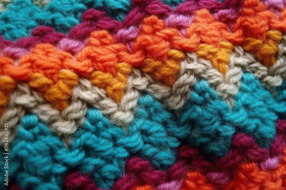 Wool Texture Closeup Generative AI Wool Texture Closeup Generative AI