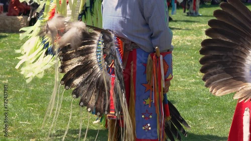 Malibu, California. April 6, 2024. Chumash Day Pow Wow and Inter-tribal Gathering. The Malibu Bluffs Park is celebrating 24 years of hosting the Annual Chumash Day Powwow. photo