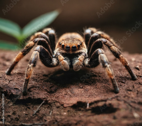 Tarantulas are large, poisonous spiders belonging to the Theraphosidae family, although their size and appearance may inspire fear, they are actually shy and non-aggressive animals