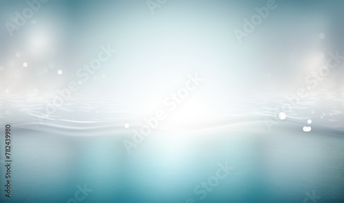 Ethereal Tranquil Waters Generative AI photo