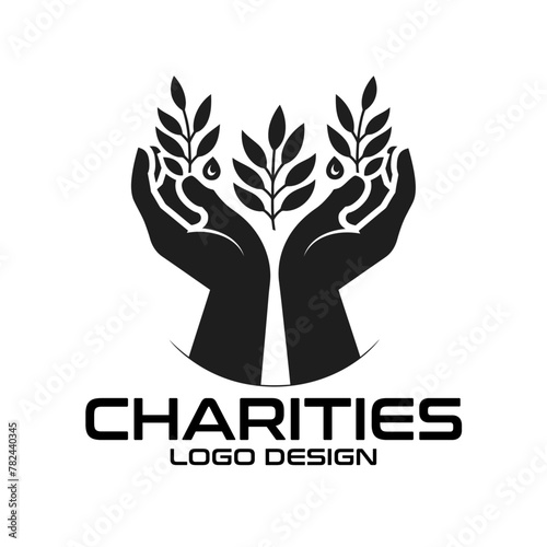 Charities Vector Logo Design photo