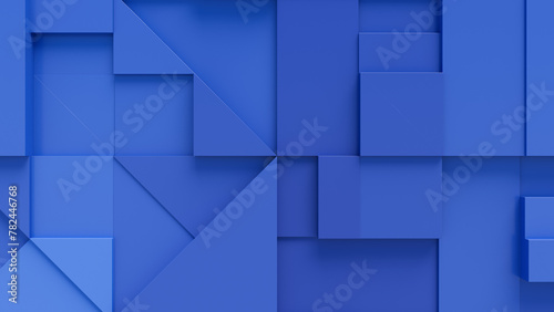 Blue 3D Background Texture . photo