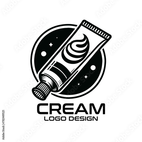 Cream Vector Logo Design