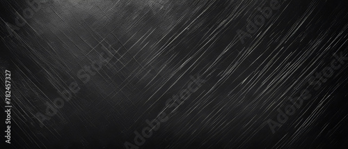 Black metal texture with scratches