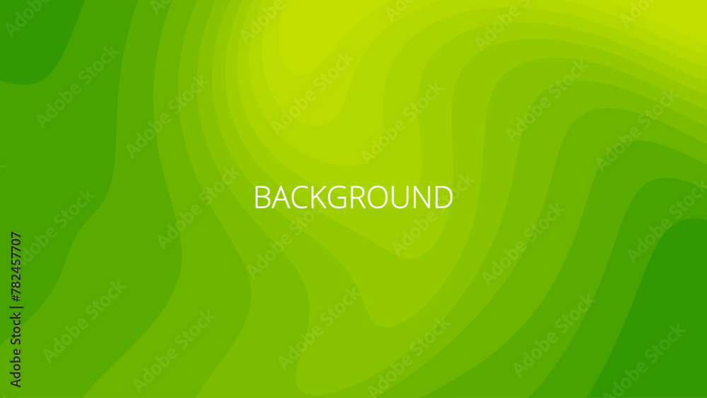 Green and yellow abstract background with sharp wavy lines and gradient transition, dynamic swirl shape. Inclined bends Green and yellow abstract background with sharp wavy lines and gradient transition, dynamic swirl shape. Inclined bends
