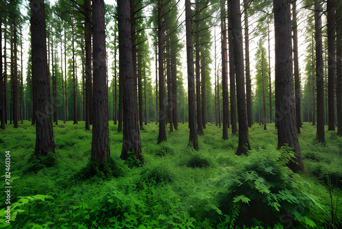 Forest Canopy: The Growth of Trees