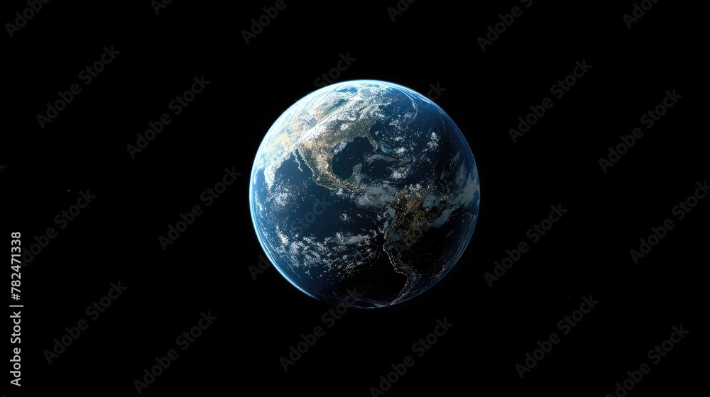 Awe-Inspiring View of Earth from Space: Astronaut's Perspective Awe-Inspiring View of Earth from Space: Astronaut's Perspective