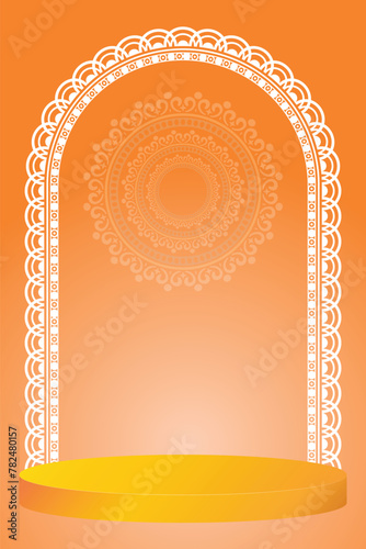 Festival durga puja border decorations durga puja frame durga puja background
