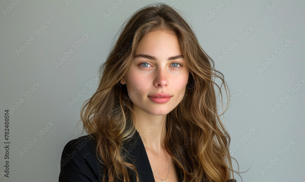 Young female startup person in a modern office Young female startup person in a modern office