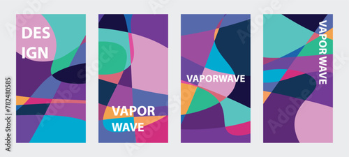 abstract geometric backgound art design wallpaper