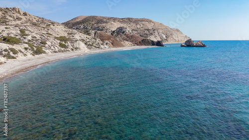 Obraz na płótnie Adonis Felsen rocks, Cyprus.