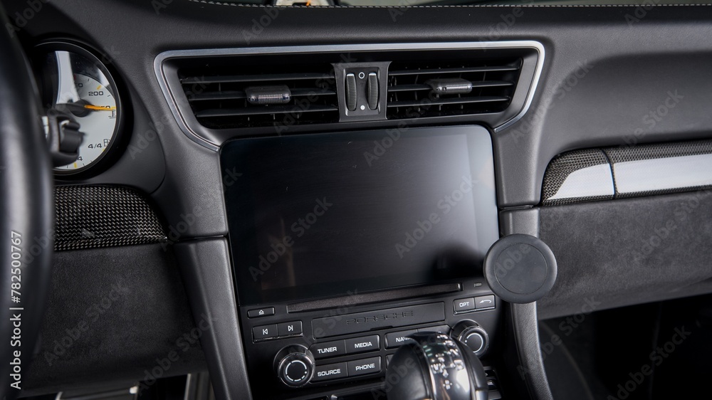 Car dashboard screen