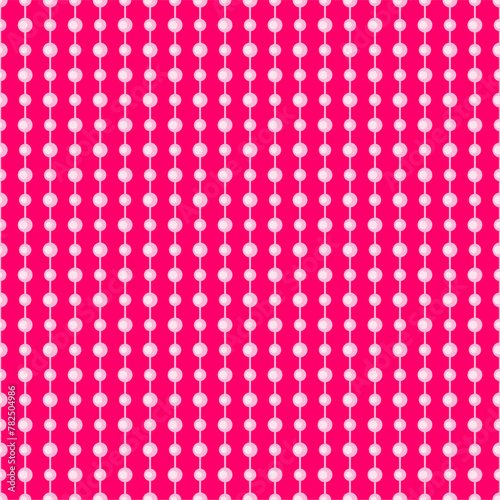 Seamless glamour print pattern with beads jewelry art decor wallpaper for textile, package, paper