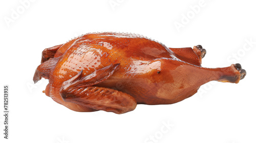 Isolated Peking Duck on transparent background.