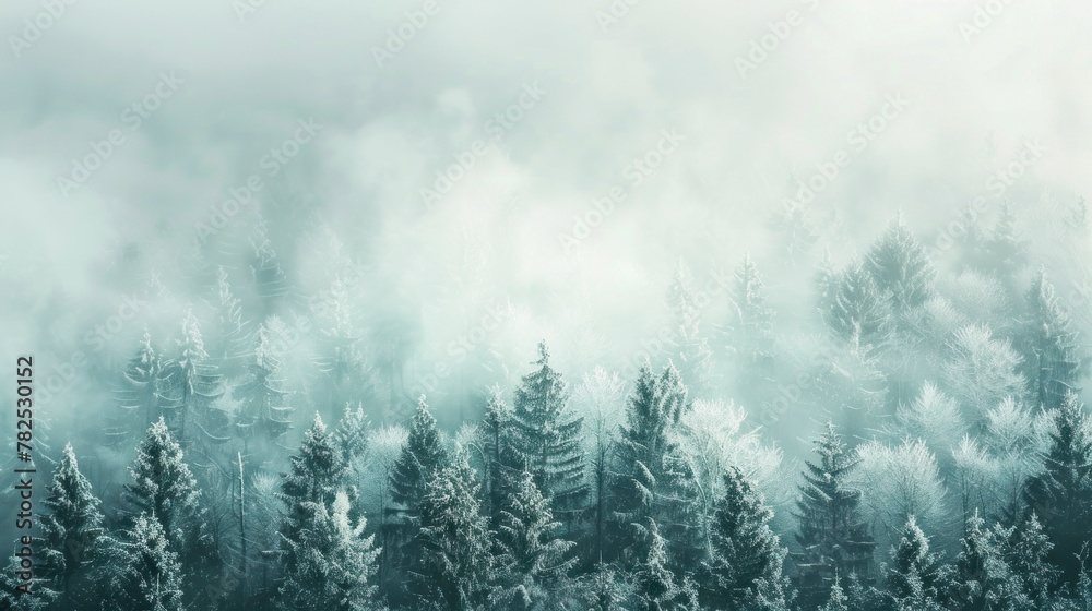 SNOW COVERED FOREST SNOW COVERED FOREST