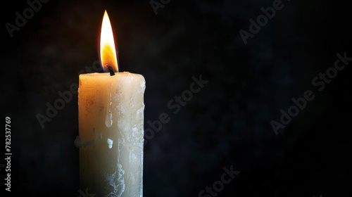 nice lit candle