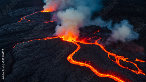 Hawaii Lava Volcano 