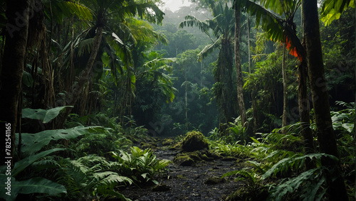 Vanuatu Jungle South Pacific Rainforest  © rouda100