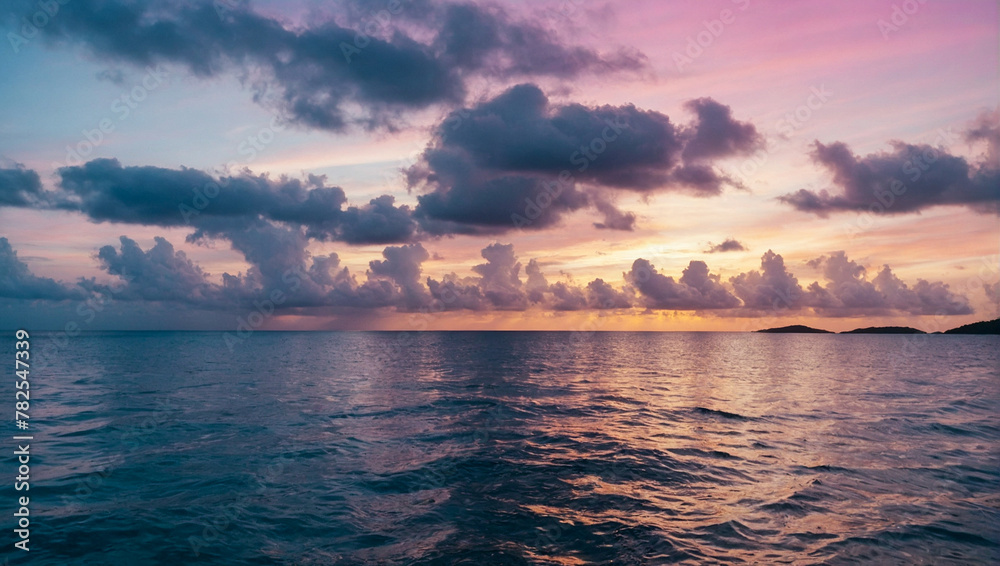 Obraz premium Tropical Sunset