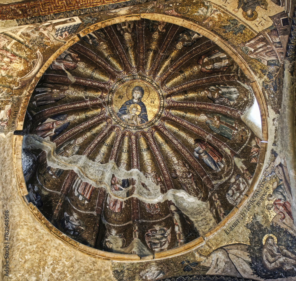Chora Church (Kariye Müzesi), is an ancient Byzantine church renowned for its splendid mosaics and frescoes. Built in the 4th century, it is an emblematic example of Byzantine architecture and art