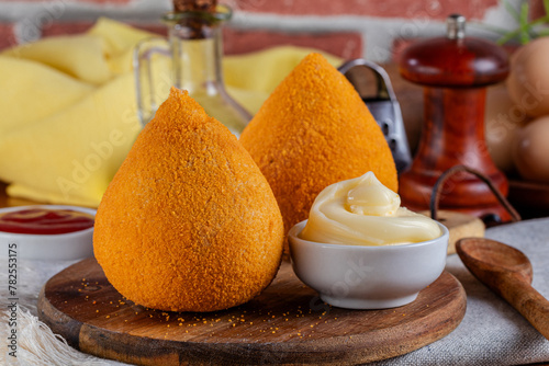 Canvas Print coxinha de frango