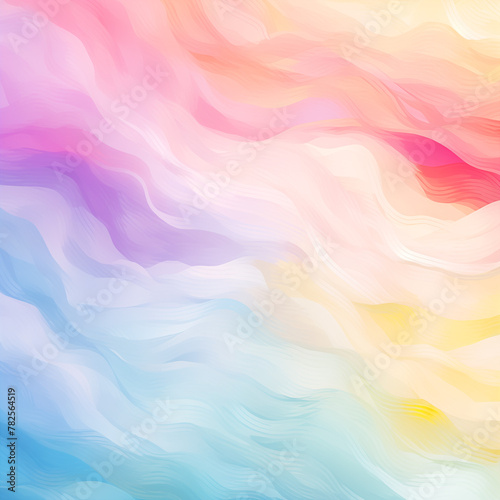 A colorful, abstract background with a rainbow of colors