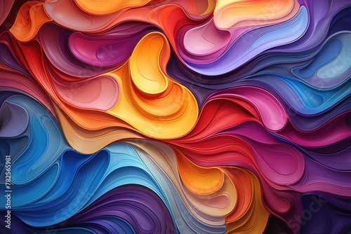 a colorful swirly background