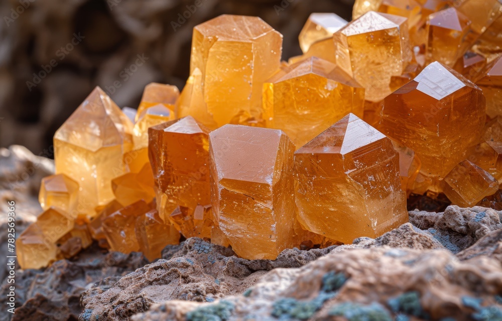Citrine Sun with Radiant Beams and Vibrant Hues Citrine Sun with Radiant Beams and Vibrant Hues