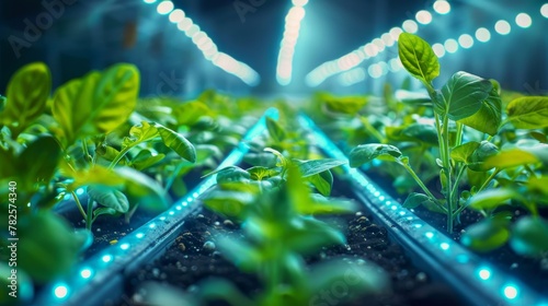 Innovations in Greenhouse Farming with LED Lighting