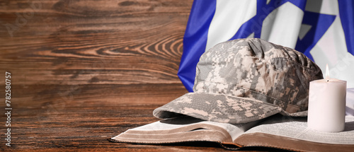 Torah with military cap, bu...