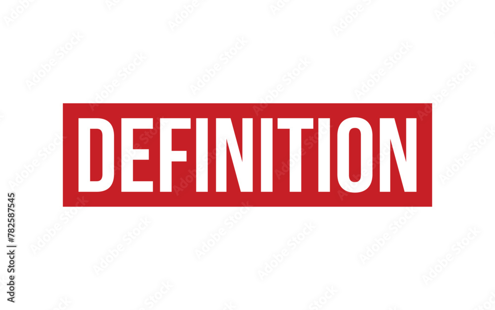Definition Rubber Stamp Seal Vector Definition Rubber Stamp Seal Vector