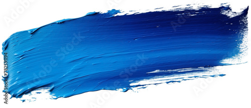 colourful stroke of blue paint PNG brush Hand painted Splash isolated on white and transparent background - acrylic watercolor paint pastel stain splatter drawing Concept © Stock - Realm