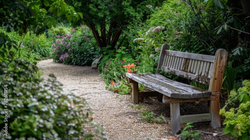 A quiet corner for contemplation and repose   AI generated illustration